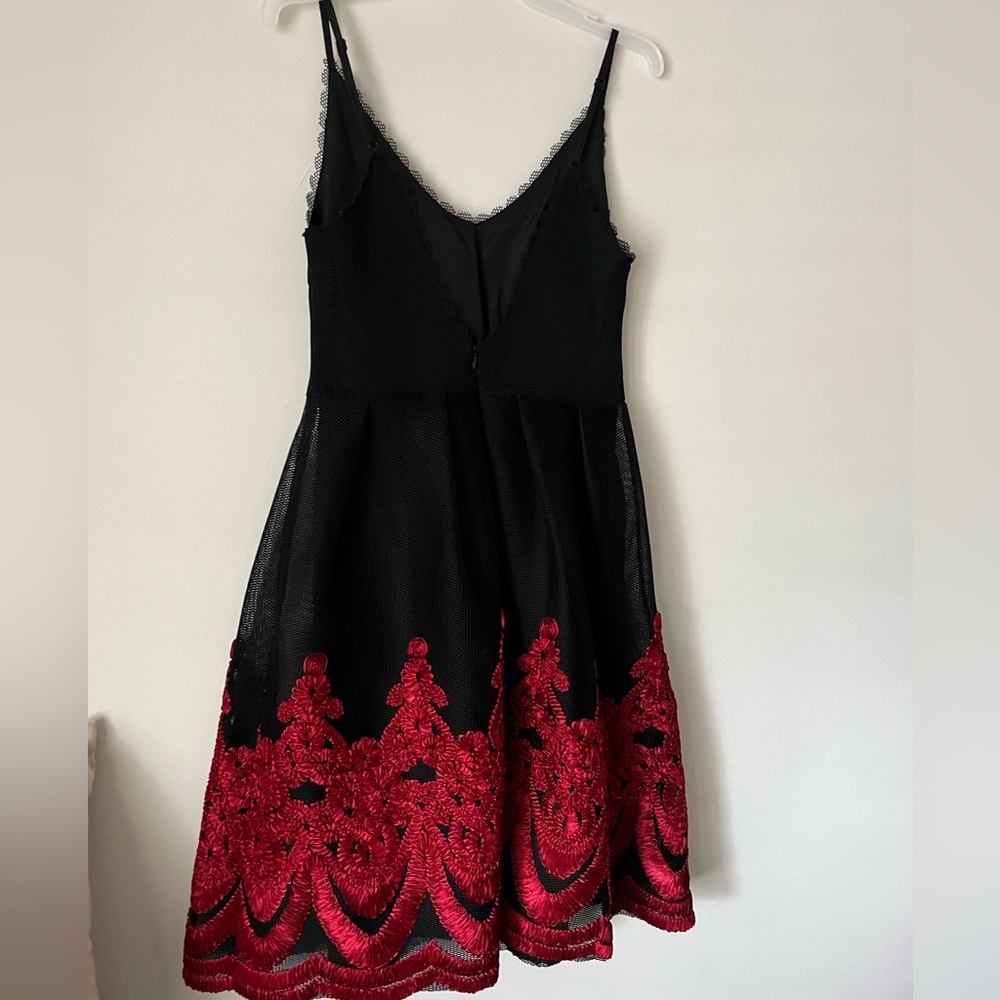 Black and Red Dress - Picture 4 of 10